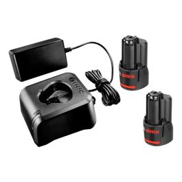 Cargador Rápido De Batería Bosch + Set 12 V 2 amp