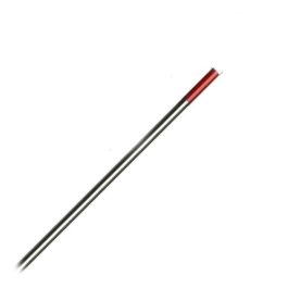 Electrodo De Tungsteno 4.0 x 175 10 Piezas WT20 Punta Roja