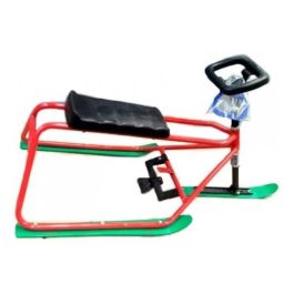 Bicicleta Para Nieve C/ Asiento Volante Y Frenos
