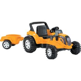 Tractor Eléctrico Biemme Big Valtra Amarillo 12 V