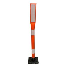 Poste Vial Demarcatorio Flexible 106cm Reflectivo