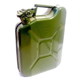 Bidón Para Combustible Chapa 10 Litros Con Pico Vertedor