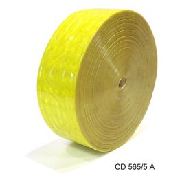 Cinta Reflectiva Para Coser Plástica 5 Cm X 50 Mts