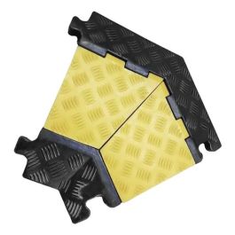 Lomo De Burro Conector 45° C/pasa Cables 3 Canales 60x7cm