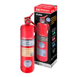 Matafuego 1kg Abc 3' Auto Vtv C/ Soporte Metálico Melisam