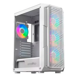 Gabinete Gamer Hercules Vidrio Templado X4 Fan Rgb Level Up
