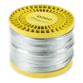Cable De Acero 6.0 mm Rollo Por 100 Metros 6 x 7 Hilos Dogo
