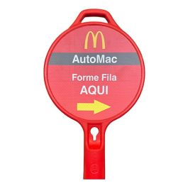 Cartelería Portátil Circular 2 Caras Conoflex 