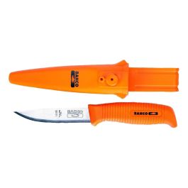 Cuchillo Multiuso Bahco 1446 Acero Inox Funda Rígida 100 mm