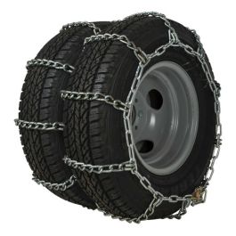 Par De Cadenas De Nieve Duales P/ Vehículos Semipesados 