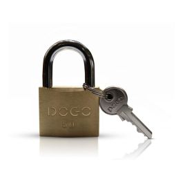 Candado Bronce Reforzado 50 mm S/Traba Skinpack 3 Llaves Dogo
