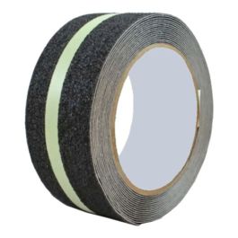 Cinta Antideslizante Piso Con Banda Fotoluminiscente 5x18mt