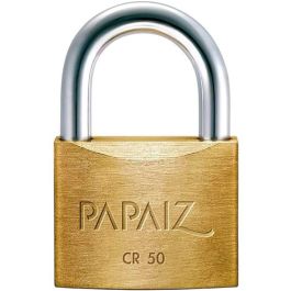 Candado 50 mm Bronce Reforzado Doble Traba Papaiz CR-50