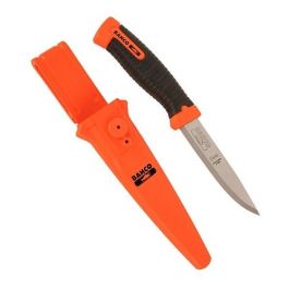 Cuchillo Bahco 2446 C/Funda Mango Bicomponente Caza Y Pesca