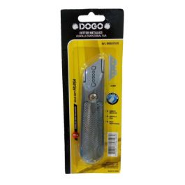 Cuchilla Hoja Fija Metálica Uso Profesional 19 mm Cutter Dogo