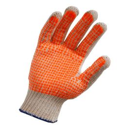 Guantes Moteados De Algodón S/costura Talle 10 X 12 Pares
