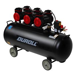 Compresor Aire 120 Lts Sin Aceite Silencioso 3x 1680w 220v