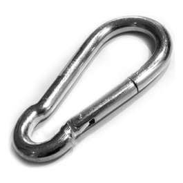 Mosquetón De Hierro Zincado 5x50 Cm X 10 Uds.