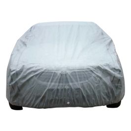 Cubre Auto Xl (extra Grande) Bicapa Microperforado Gris