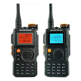 Set x2 Handy Baofeng BF-K6 Tri Banda VHF/UHF 6W