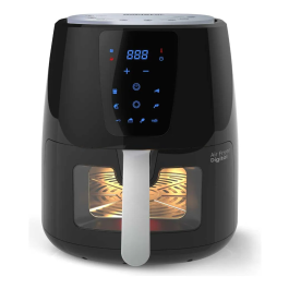 Freidora De Aire Sin Aceite Display Digital 6 Lts Gd-480