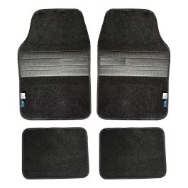 Cubre Alfombra 4 Piezas Goodyear Con Felpa 