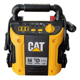 Arrancador C/ Compresor Aire 1000a 120psi Usb Y Linterna