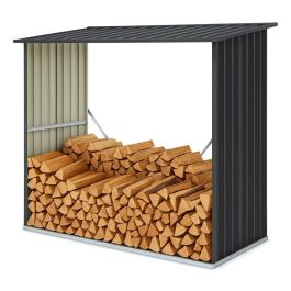 Depósito Caseta Leñero Acero Galvanizado 1,20 M2