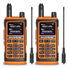 Kit X2 Handy Baofeng Uv-17l 10w 15km Vhf/uhf Con Usb-c