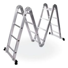 Escalera Gloss Aluminio Articulada 4x4 Escalones Hasta 150kg