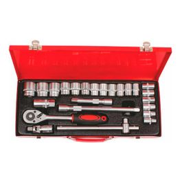 Set De Bocallaves Y Accesorios Crv 1/2'' 24 Pzs