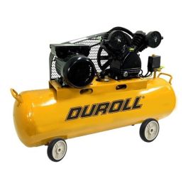 Compresor 3hp 200lt Monofasico Bicilindrico