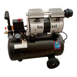 Compresor de aire eléctrico Duroll CD24OL monofásico 24L 550W 220V 50Hz negro