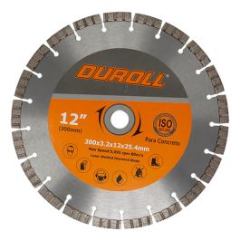 Disco Diamantado Láser Esp. Hormigón 300mm Buje 25,4mm