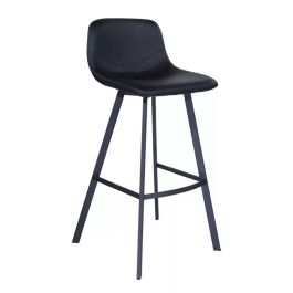 Banqueta Taburete Con Respaldo Mora Diseño Cocina Comedor Vintage