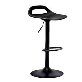 Banqueta Taburete Regulable Zip Black Diseño Cocina Comedor Vintage