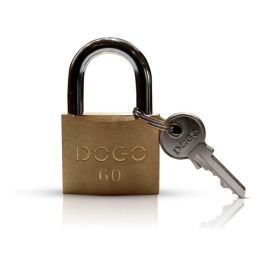 Candado Bronce Reforzado 60 mm S/ Traba Skinpack 3 Llaves Dogo