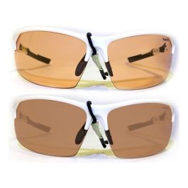 Anteojos Sol Gafa Blanca Negra Lente Brown Ps1730 Freeride