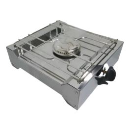 Anafe 1 Hornalla Gas Envasado Acero Inoxidable