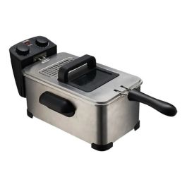 Freidora Eléctrica Capacidad De 3 Lts Acero Inoxidable Daewo