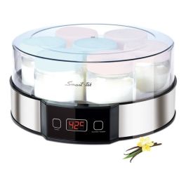 Yogurtera 7 Frascos Vidrio 1,2lt Smart Tek Timer Led