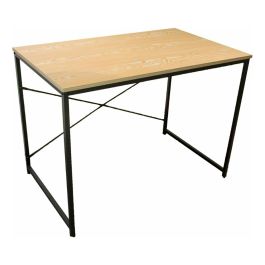 Escritorio Para Notebook Pc De Madera C/ Patas De Hierro