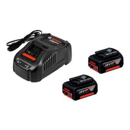 Kit Starter X2 Baterías 18 V 4 AH + Cargador Rap 8 A Bosch 18V