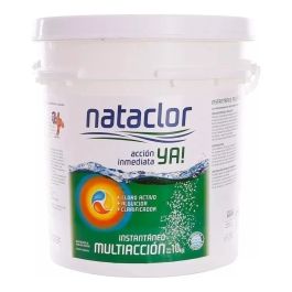 Cloro En Polvo Piscinas 10 Kg Dicloro Multiaccion Nataclor