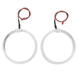 Kit X 2 Luces Led Ojo De Ángel 100mm Blancas 12v Faros Auto