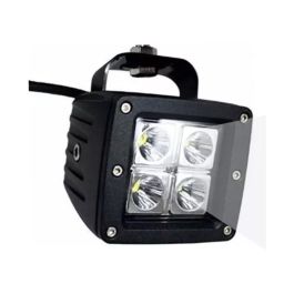 Faro Auxiliar 4 Leds 20w Con Lupa Para Auto Spot Chip Xbd