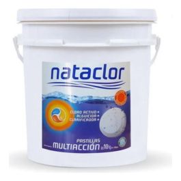 Pastillas Cloro 200gr 10kg Nataclor Piscina No Decolora