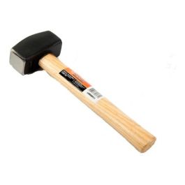 Maza Albañil Mango De Madera 800 Gramos Labor Construcción