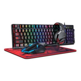 Combo Gamer 4 en 1 Teclado Mouse Auriculares Mouse Pad Daewoo