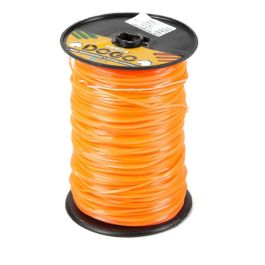 Tanza Cuadrada 2 mm Nylon Bobina Rinde 230 mt P/ Bordeadora